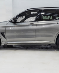 BMW X3M F97 & X4M F97 Carbon Fibre Side Skirts by Trevora (2019+) - Evolve Automotive