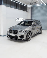 BMW X3M F97 & X4M F97 Carbon Fibre Side Skirts by Trevora (2019+) - Evolve Automotive