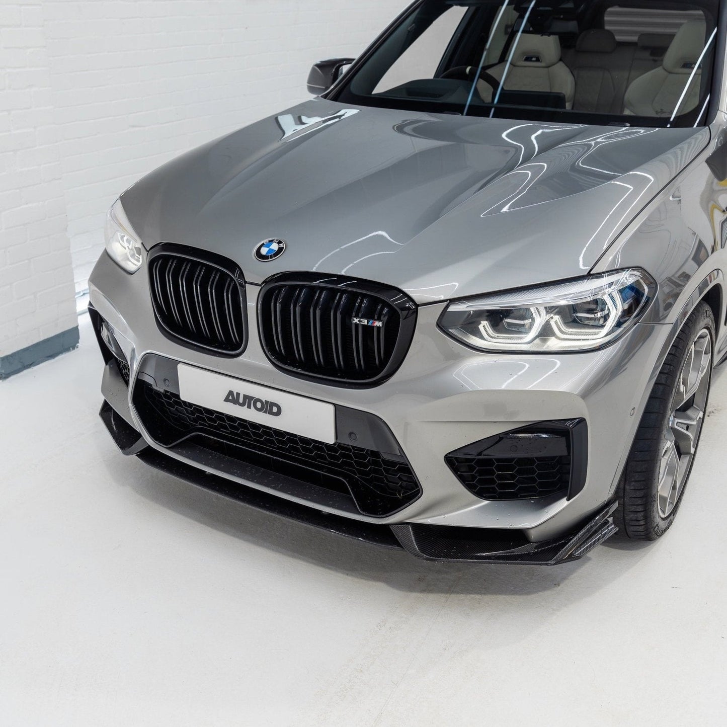 BMW X3M F97 & X4M F97 Pre - LCI Carbon Fibre Front Splitter by Trevora (2019 - 2021) - Evolve Automotive