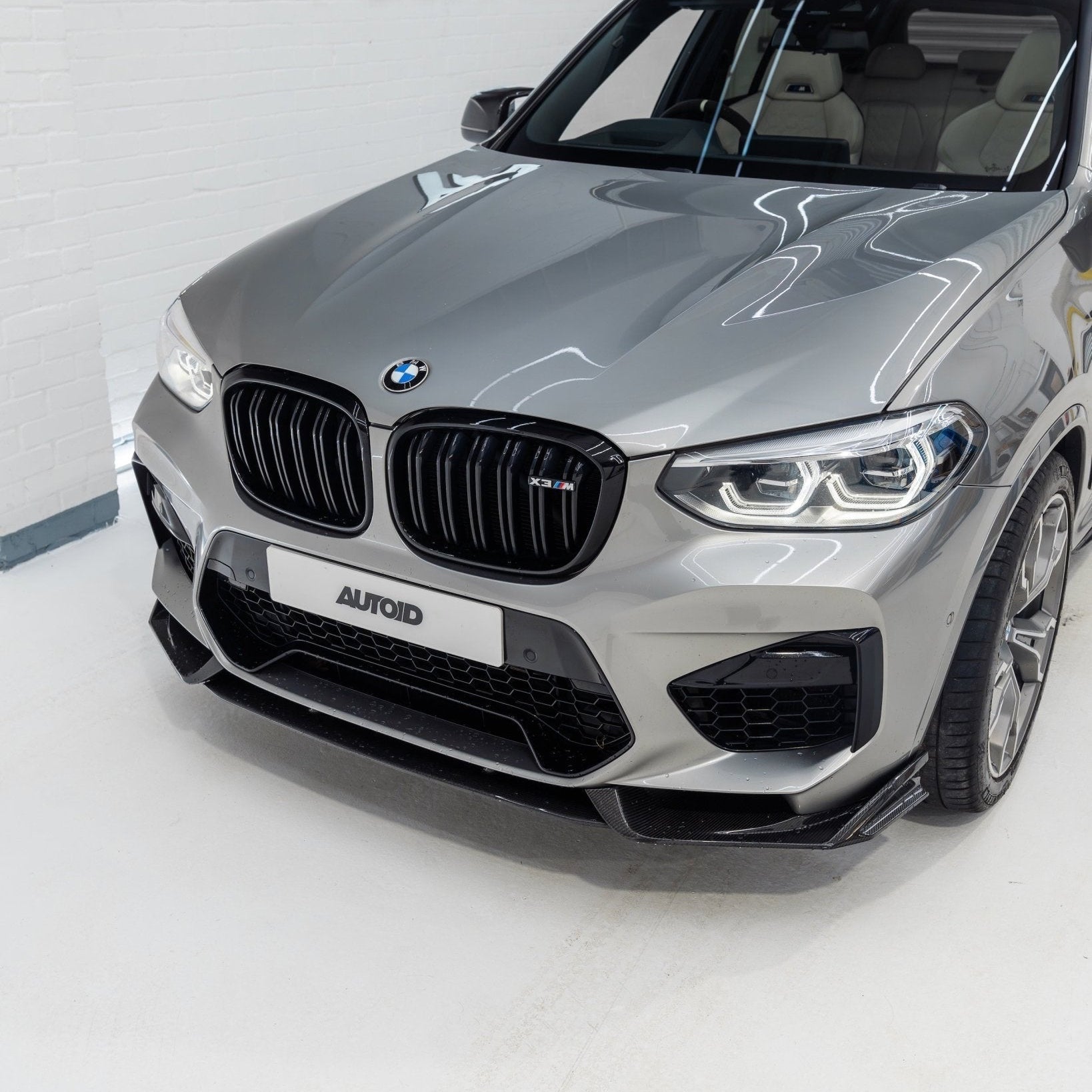 BMW X3M F97 & X4M F97 Pre - LCI Carbon Fibre Front Splitter by Trevora (2019 - 2021) - Evolve Automotive