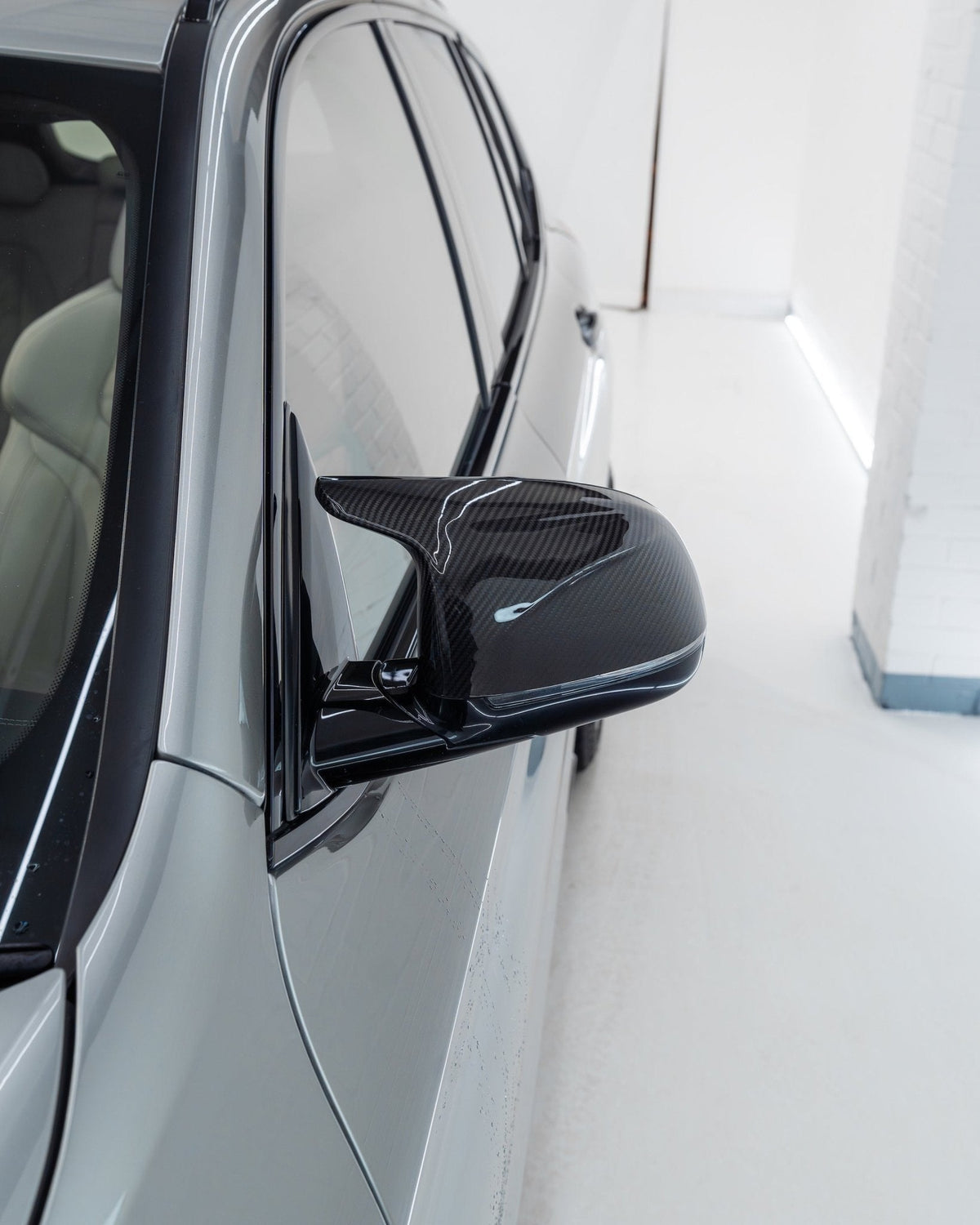 BMW X3M F97, X4M F98, X5M F95 & X6M F96 Pre-preg Carbon Fibre Mirror Covers by FORM (2019+) - Evolve Automotive