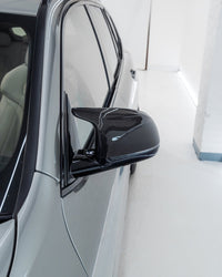 BMW X3M F97, X4M F98, X5M F95 & X6M F96 Pre-preg Carbon Fibre Mirror Covers by FORM (2019+) - Evolve Automotive