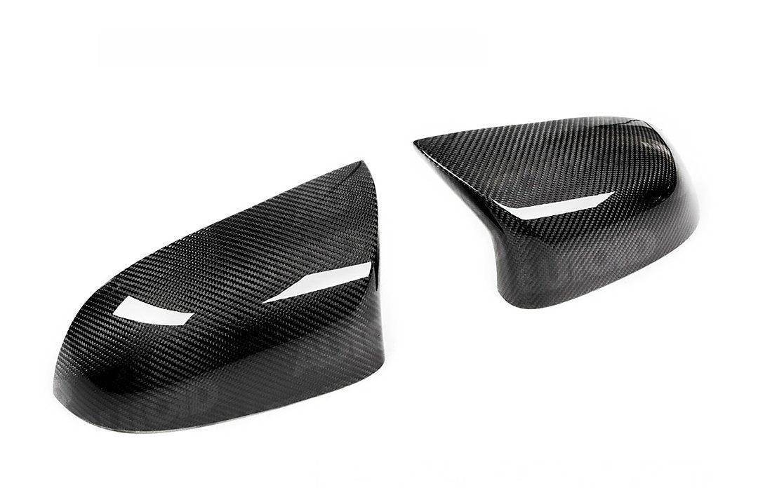 BMW X5M F85 & X6M F86 Pre-Preg Carbon Fibre Wing Mirror Covers by FORM (2014-2019) - Evolve Automotive