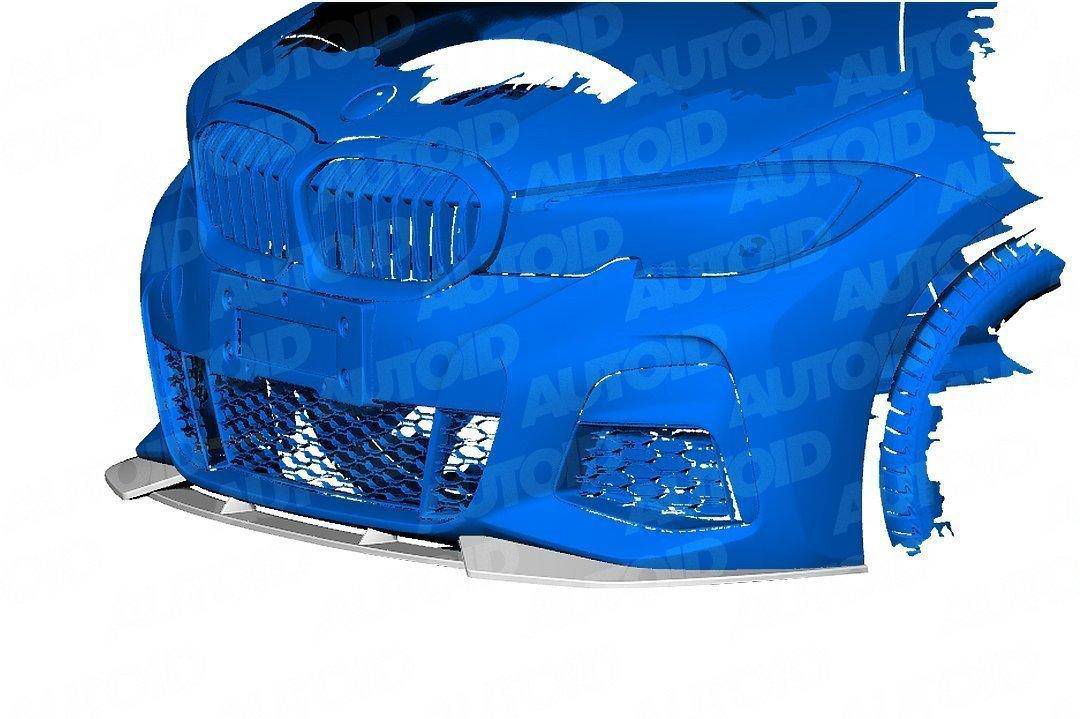 Carbon Fibre Competition Front Splitter for BMW 3 Series Pre - LCI (2018 - 2022, G20 G21) - Evolve Automotive