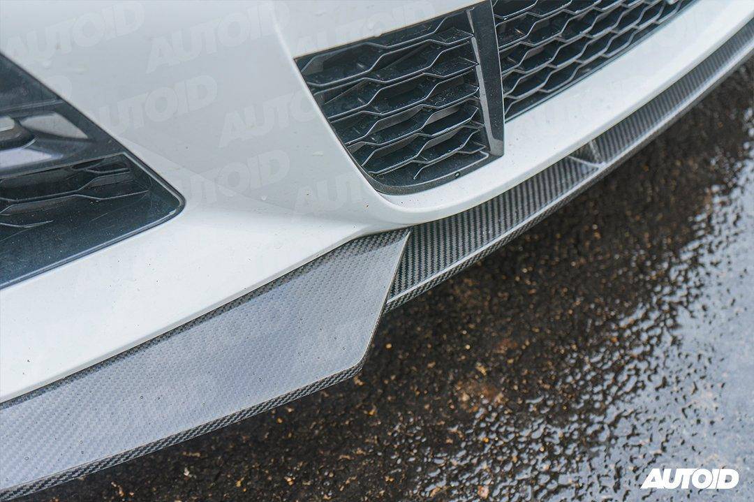 Carbon Fibre Competition Front Splitter for BMW 3 Series Pre - LCI (2018 - 2022, G20 G21) - Evolve Automotive