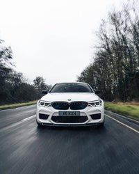 Carbon Fibre Competition Front Splitter for BMW M5 (2017 - 2020, F90) - Evolve Automotive