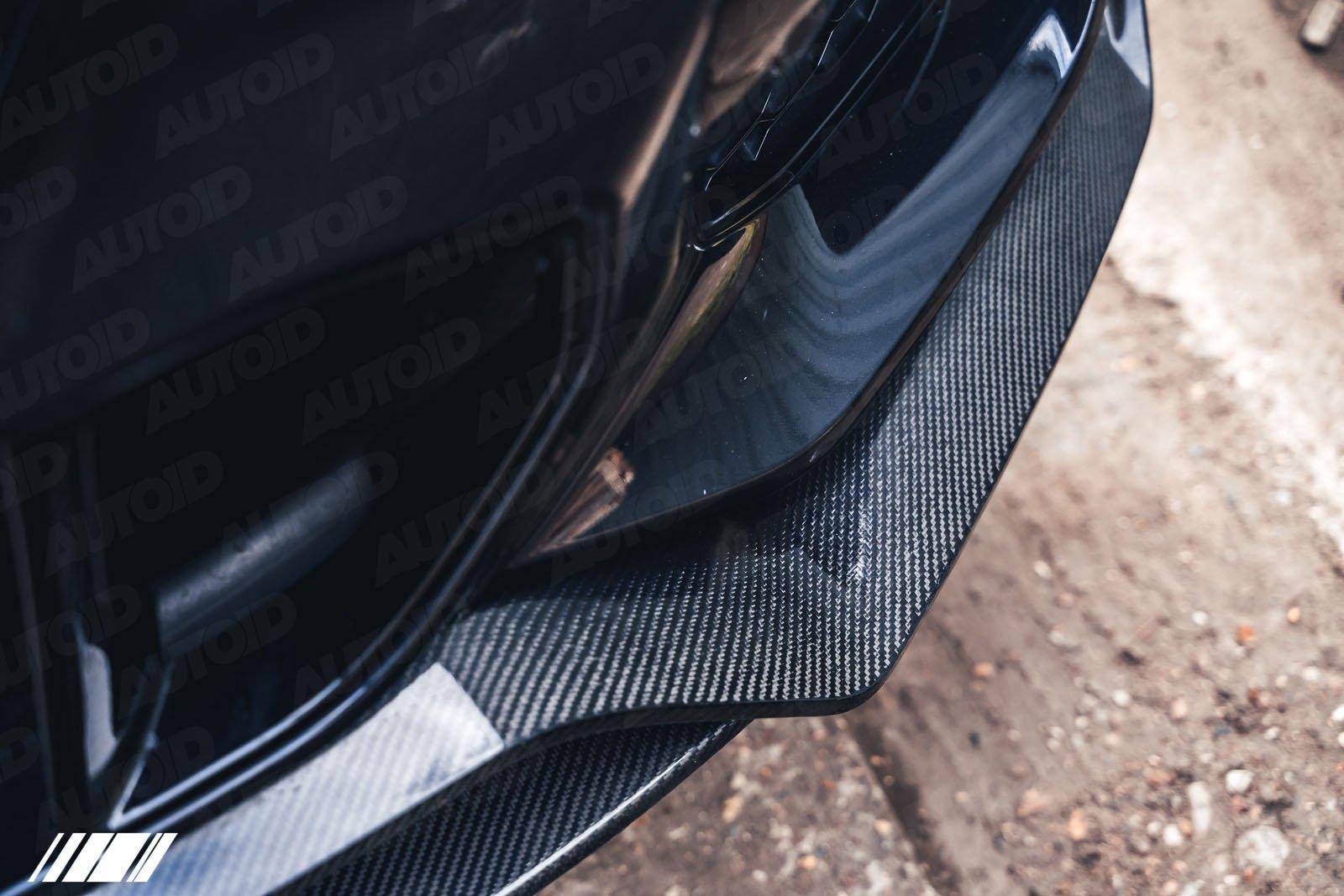 Carbon Fibre Competition Front Splitter for BMW X5 (2018+, G05) - Evolve Automotive