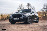 Carbon Fibre Competition Front Splitter for BMW X5 (2018+, G05) - Evolve Automotive