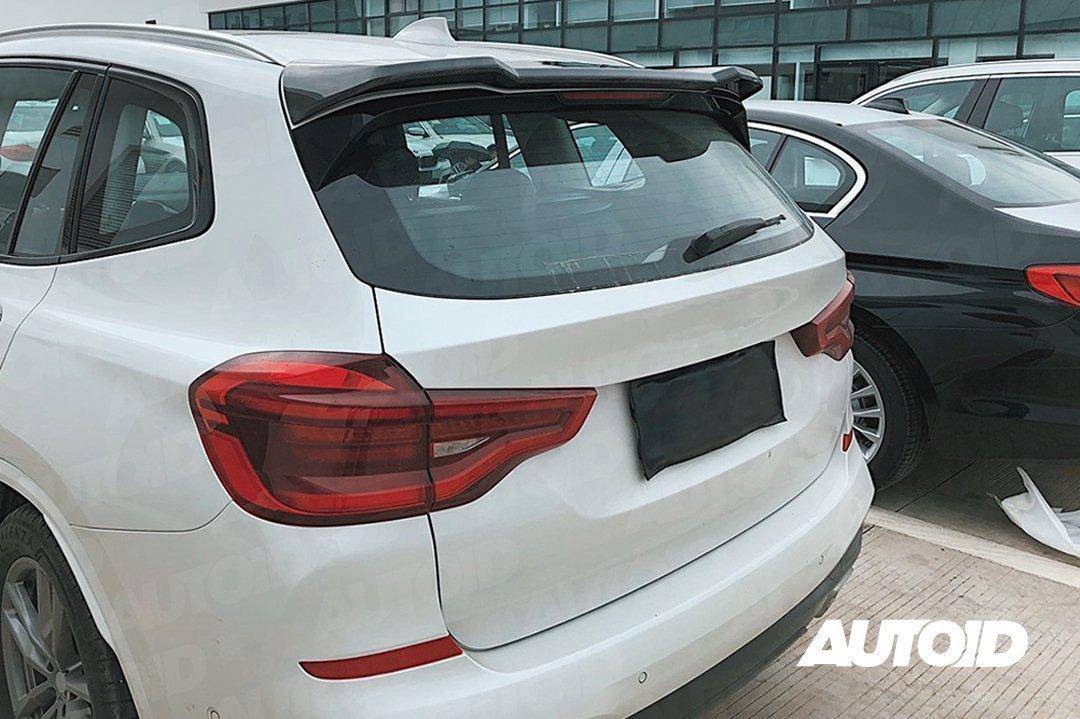 Carbon Fibre Competition Rear Spoiler for BMW X3 (2018+, G01) - Evolve Automotive