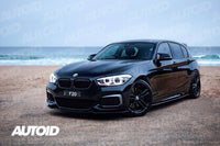 Carbon Fibre Double Slat Kidney Grilles for BMW 1 Series (2015 - 2019, LCI F20 F21) - Evolve Automotive