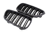 Carbon Fibre Double Slat Kidney Grilles for BMW 2 Series & M2 (2014 - 2020, F22 F87) - Evolve Automotive