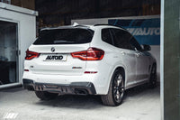 Carbon Fibre Performance Rear Diffuser for BMW X3 M40i (2018 - 2020, G01 Pre - LCI) - Evolve Automotive