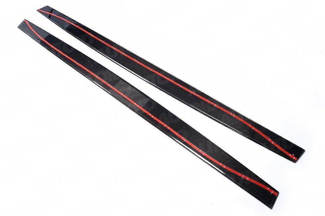 Carbon Fibre Side Skirts for BMW M3 & M4 (2014 - 2019, F80 F82) - Evolve Automotive