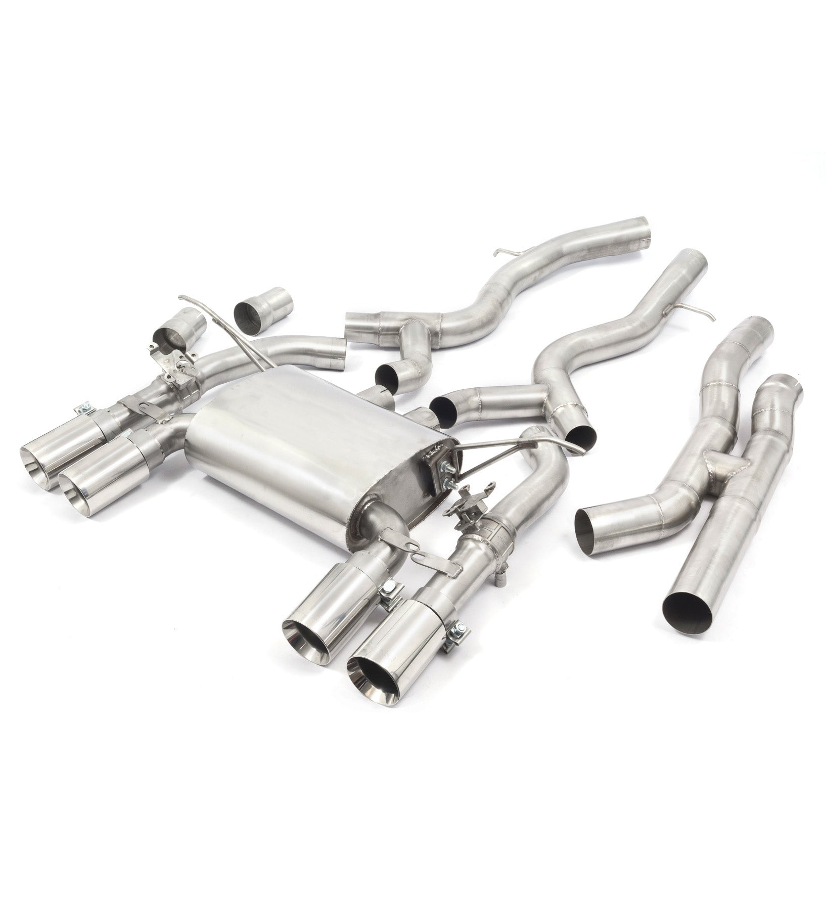 Cobra Sport 3" Valved Secondary Cat Back Exhaust - BMW F80 M3 | F82 M4 | M4 Competition - Evolve Automotive