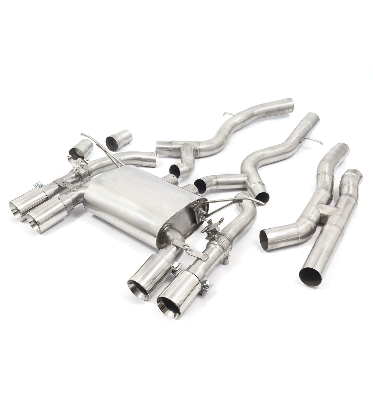 Cobra Sport 3" Valved Secondary Cat Back Exhaust - BMW F80 M3 | F82 M4 | M4 Competition - image 1