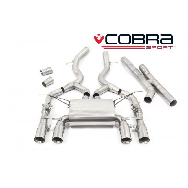 Cobra Sport 3" Valved Secondary Cat Back Exhaust - BMW F80 M3 | F82 M4 | M4 Competition - image 3