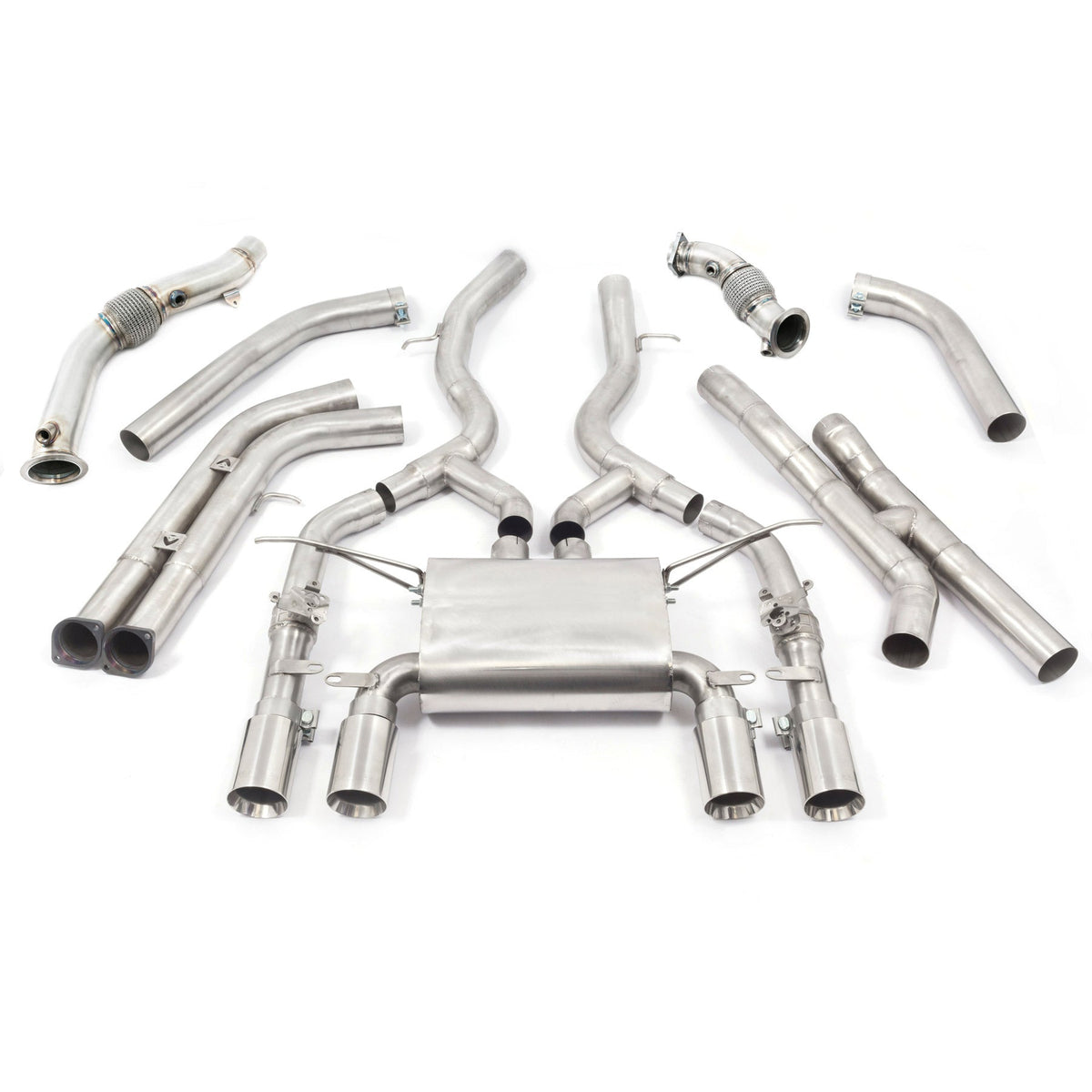 Cobra Sport 3" Valved Turbo Back Exhaust (De-Cat) - BMW F80 M3 | F82 M4 - image 1