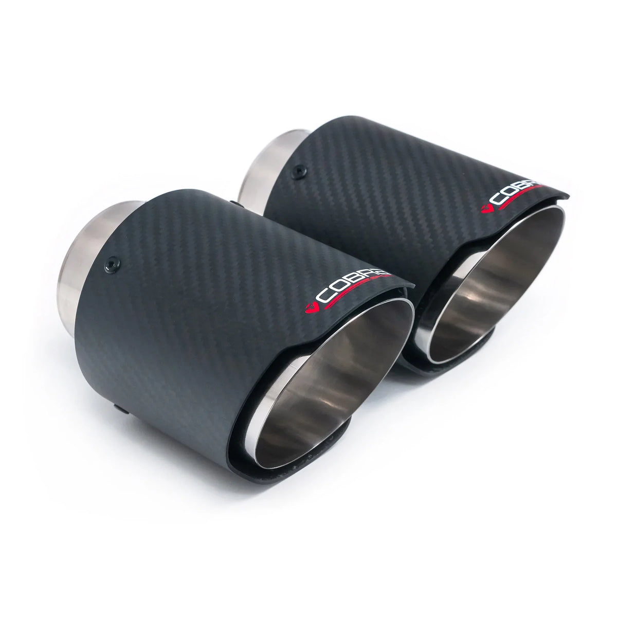 Cobra Sport Carbon Fibre 4" Tailpipe Upgrade - BMW F40 M135i - image 1