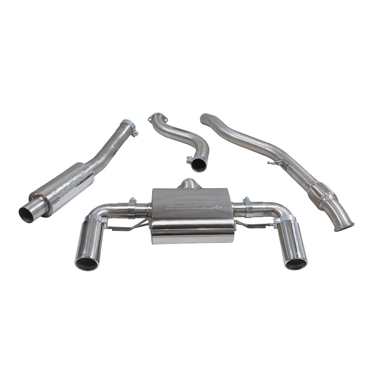 Cobra Sport Cat Back Exhaust - BMW F22 M235i - image 1