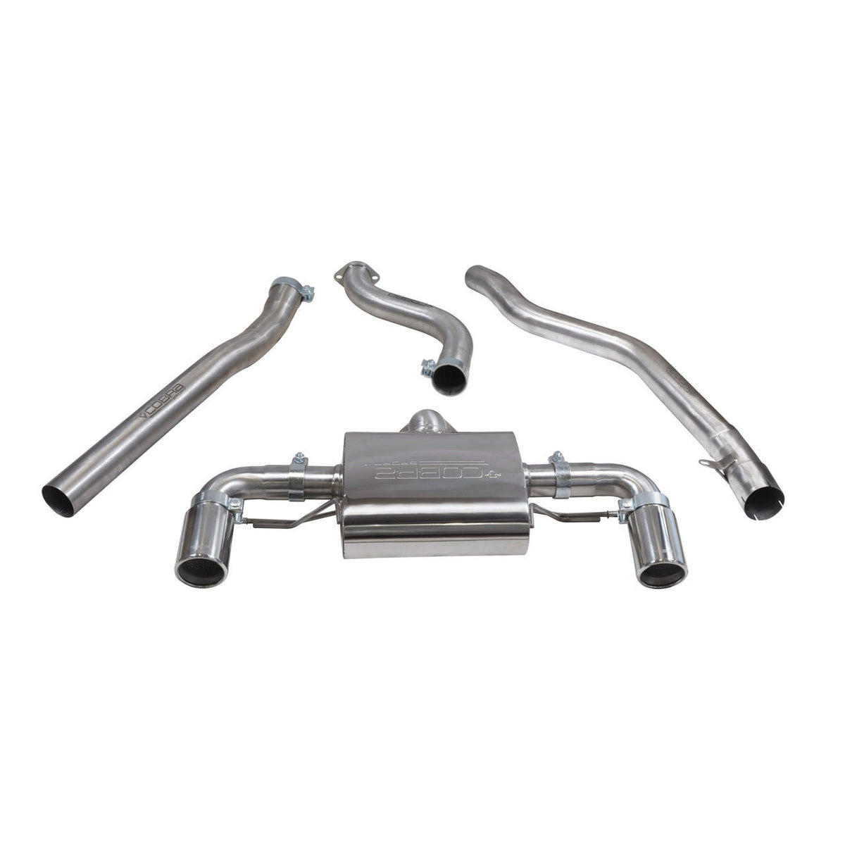 Cobra Sport Cat Back Exhaust - BMW F22 M240i - Evolve Automotive