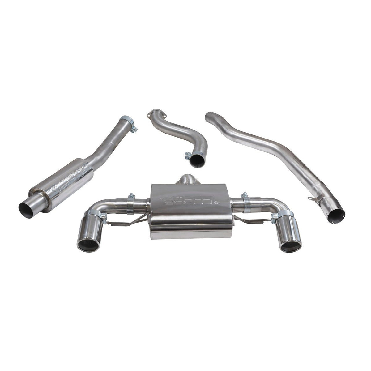 Cobra Sport Cat Back Exhaust - BMW F22 M240i - Evolve Automotive