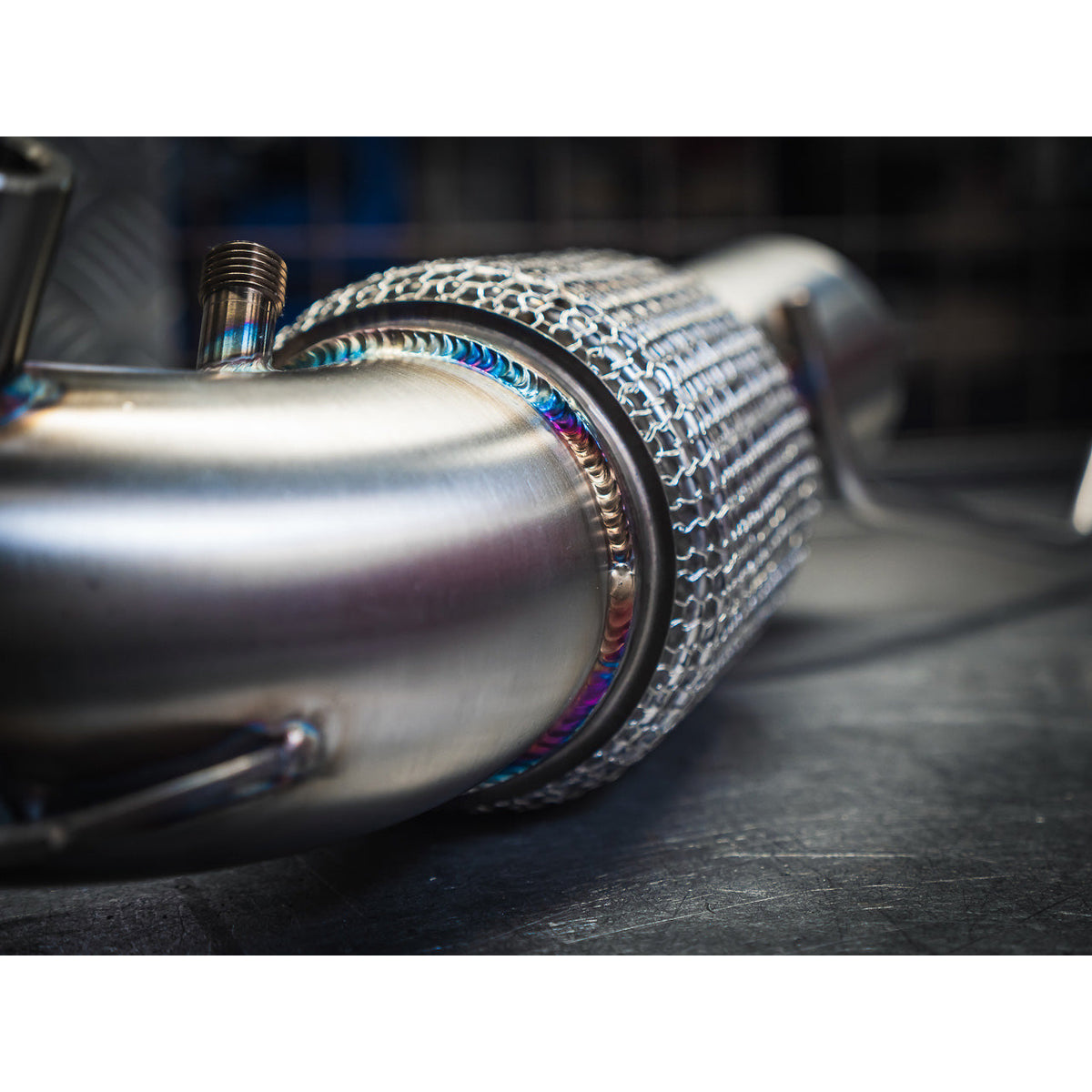 Cobra Sport Front Downpipe (Sports Cat / De-Cat) - BMW F40 M135i | F44 M235i Gran Coupe - image 3