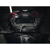 Cobra Sport Non-Valved Quad Exit GPF Back Exhaust (M3 Style Race Box Delete) - BMW F40 M135i - image 2
