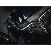 Cobra Sport Non-Valved Quad Exit GPF Back Exhaust (M3 Style Race Box Delete) - BMW F40 M135i - image 3
