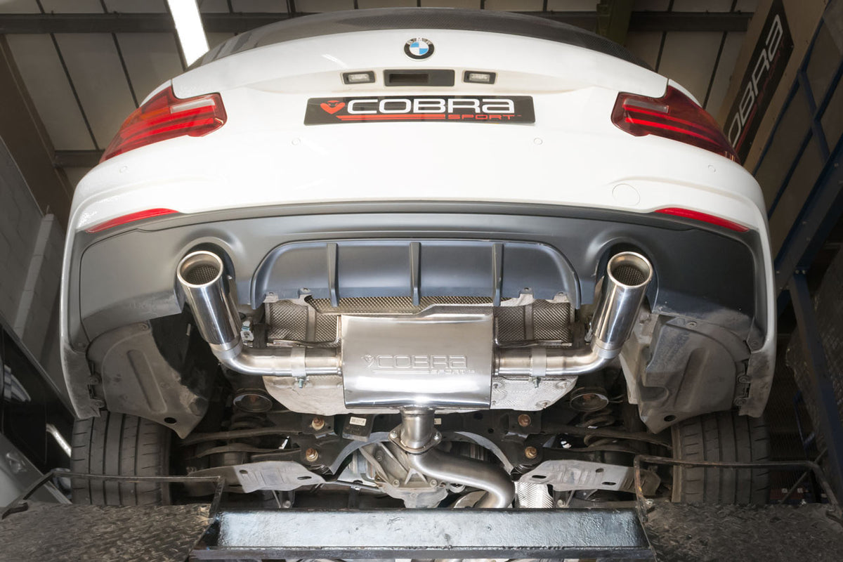 Cobra Sport Rear Box (For Cobra Sport PPF Delete) - BMW F22 M240i LCI - image 3
