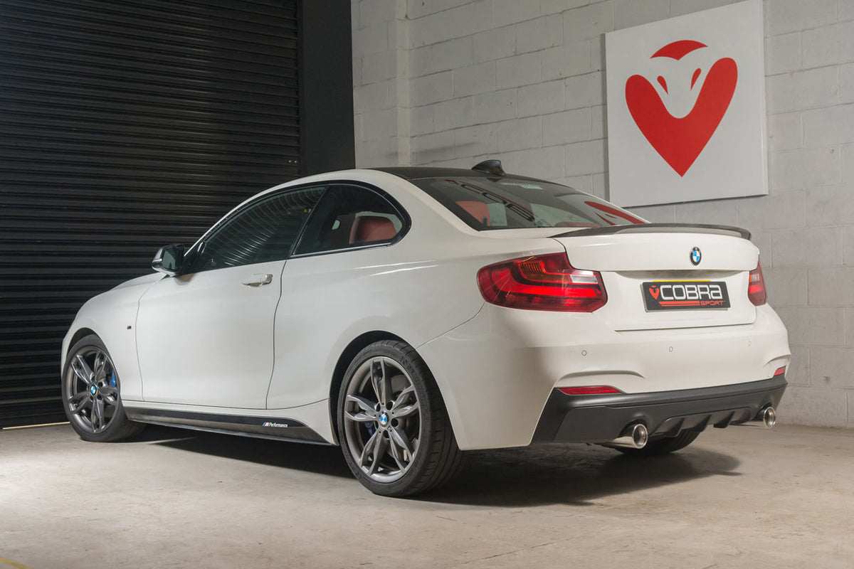 Cobra Sport Rear Box (For Cobra Sport PPF Delete) - BMW F22 M240i LCI - image 4