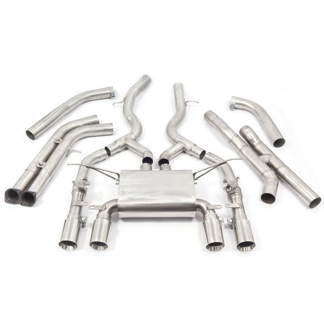 Cobra Sport Valved Primary Cat Back Exhaust (Secondary De-Cat) - BMW F80 M3 | F82 M4 - image 1