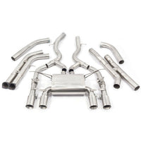 Cobra Sport Valved Primary Cat Back Exhaust (Secondary De-Cat) - BMW F80 M3 | F82 M4 - image 1