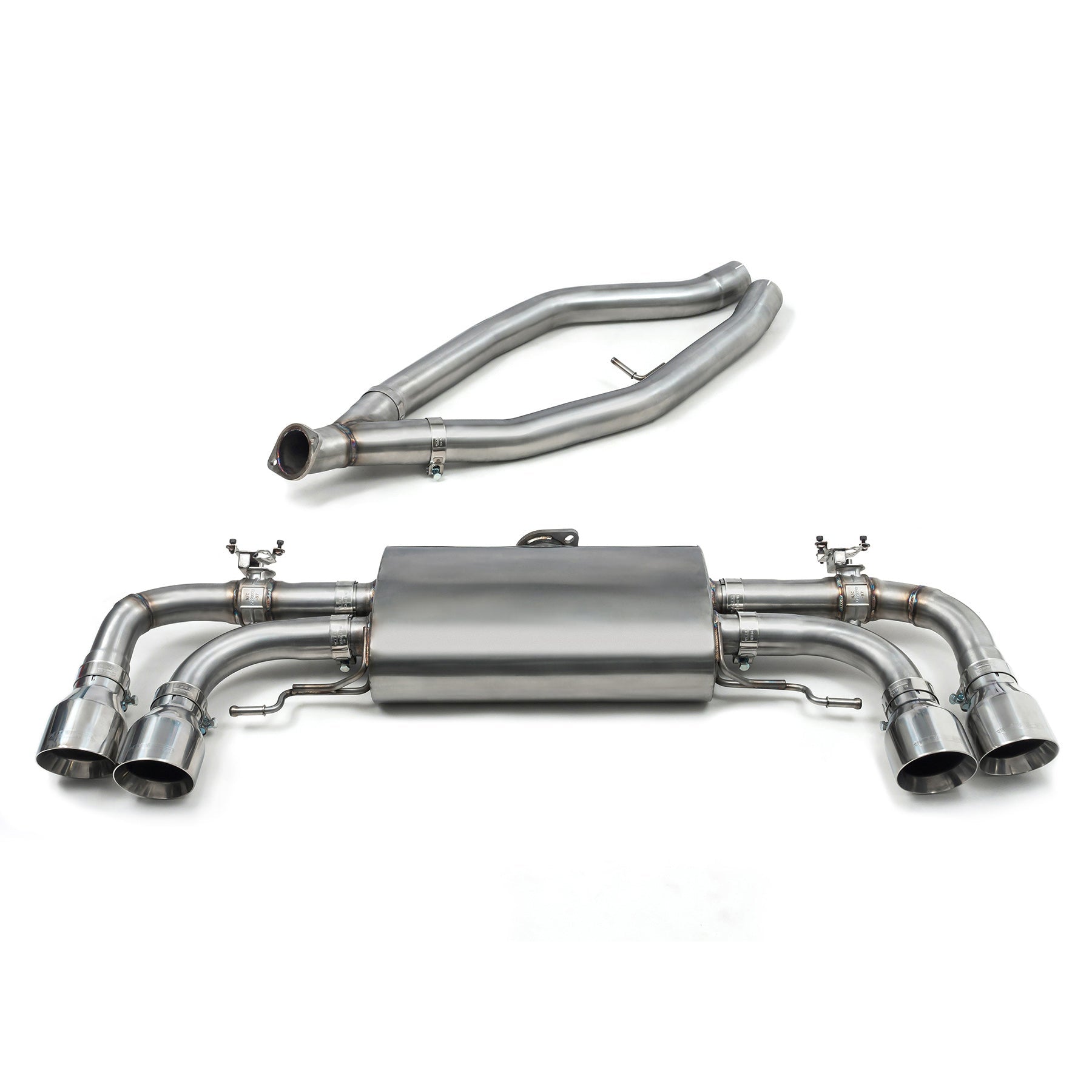 Cobra Sport Valved Quad Exit GPF Back Exhaust - BMW G22 M440i | G20 M340i - Evolve Automotive