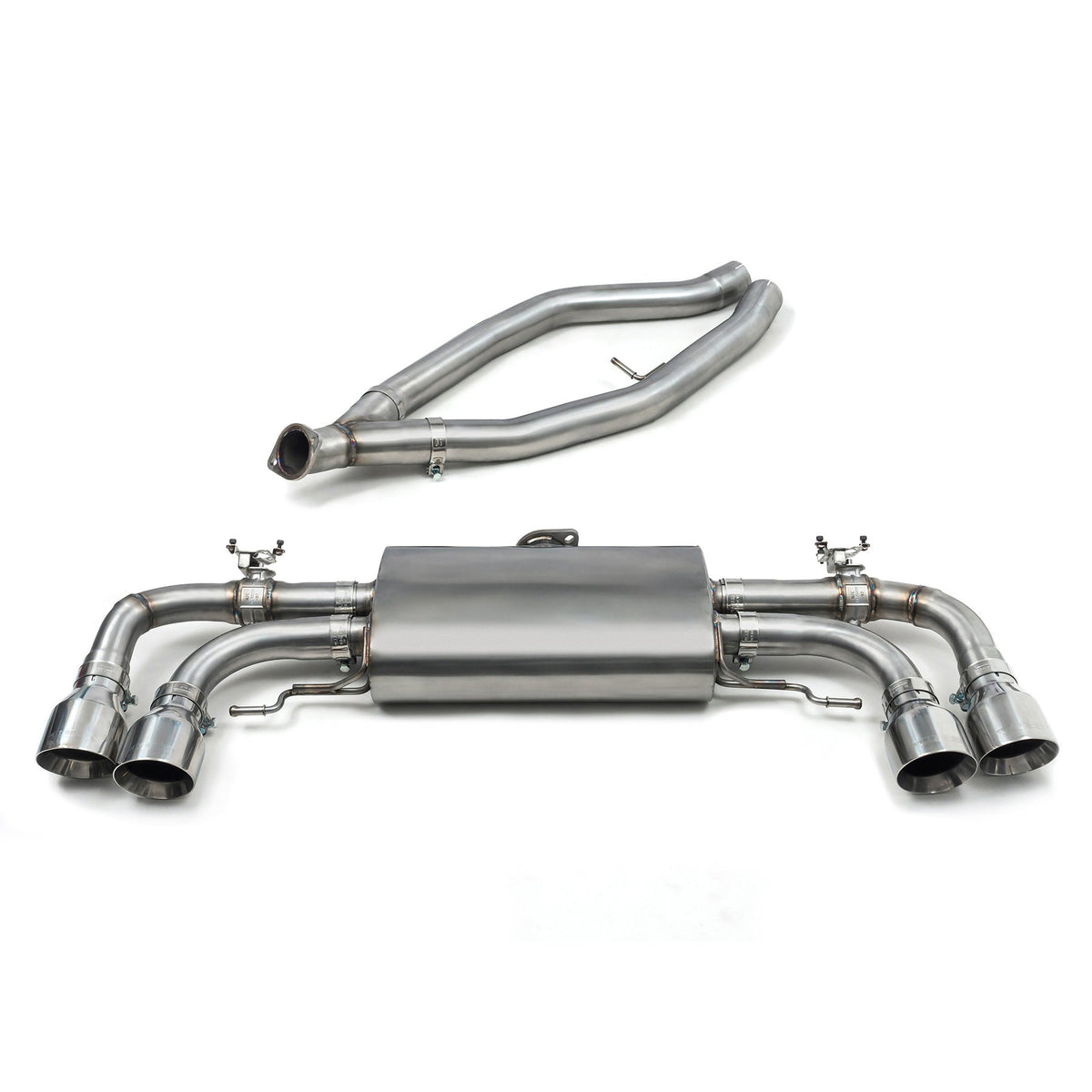 Cobra Sport Valved Quad Exit GPF Back Exhaust - BMW G22 M440i | G20 M340i - image 1