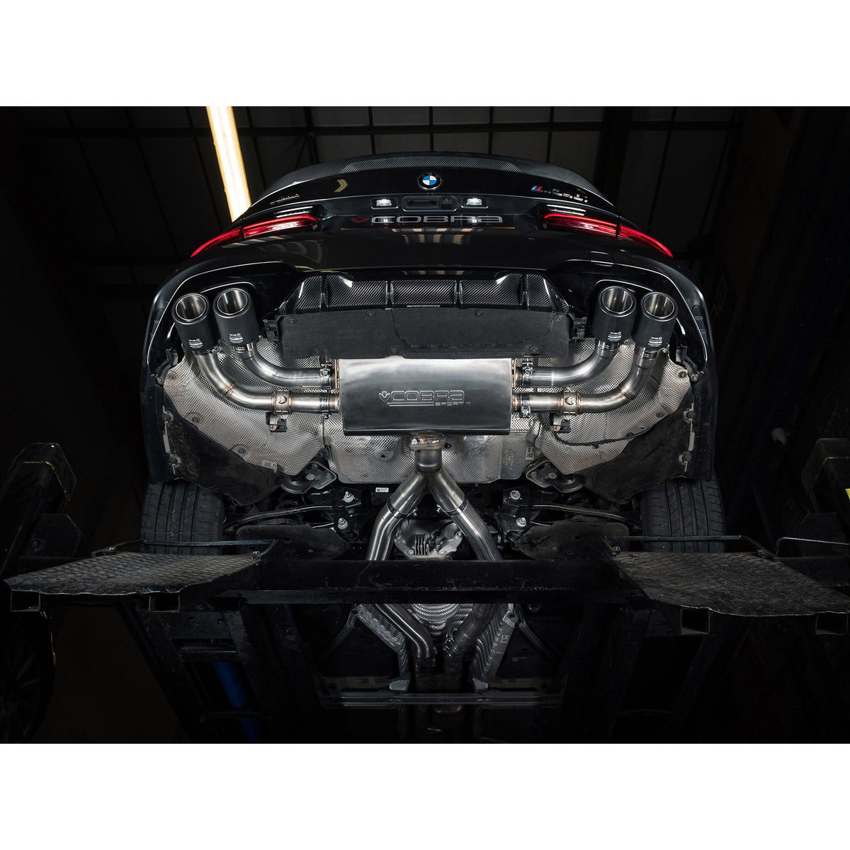 Cobra Sport Valved Quad Exit GPF Back Exhaust - BMW G22 M440i | G20 M340i - image 4
