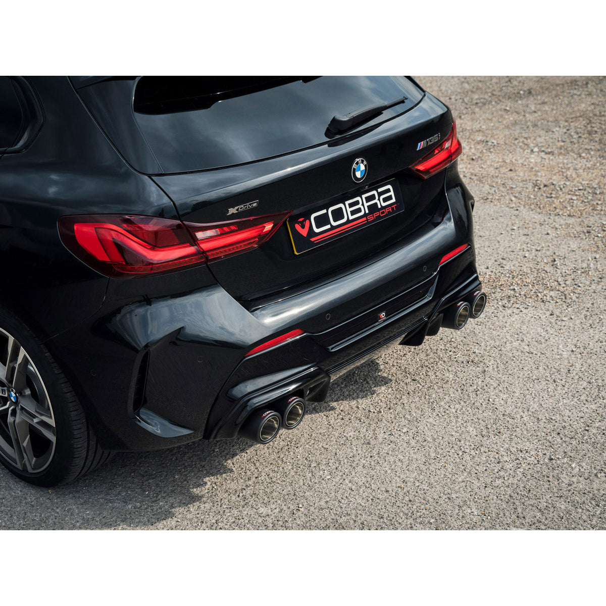 Cobra Sport Valved Quad Exit GPF Back Exhaust (M3 Style) - BMW F40 M135i - image 4