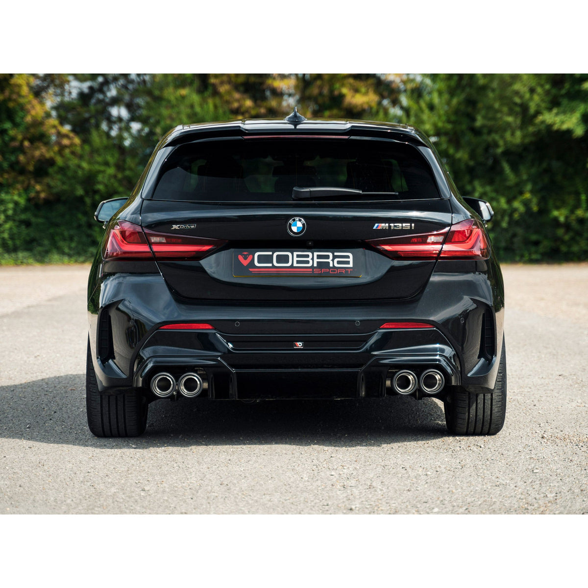 Cobra Sport Valved Quad Exit GPF Back Exhaust (M3 Style) - BMW F40 M135i - image 5