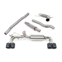 Cobra Sport Valved Quad Exit Turbo Back Exhaust (M3 Style) - BMW F40 M135i - image 1