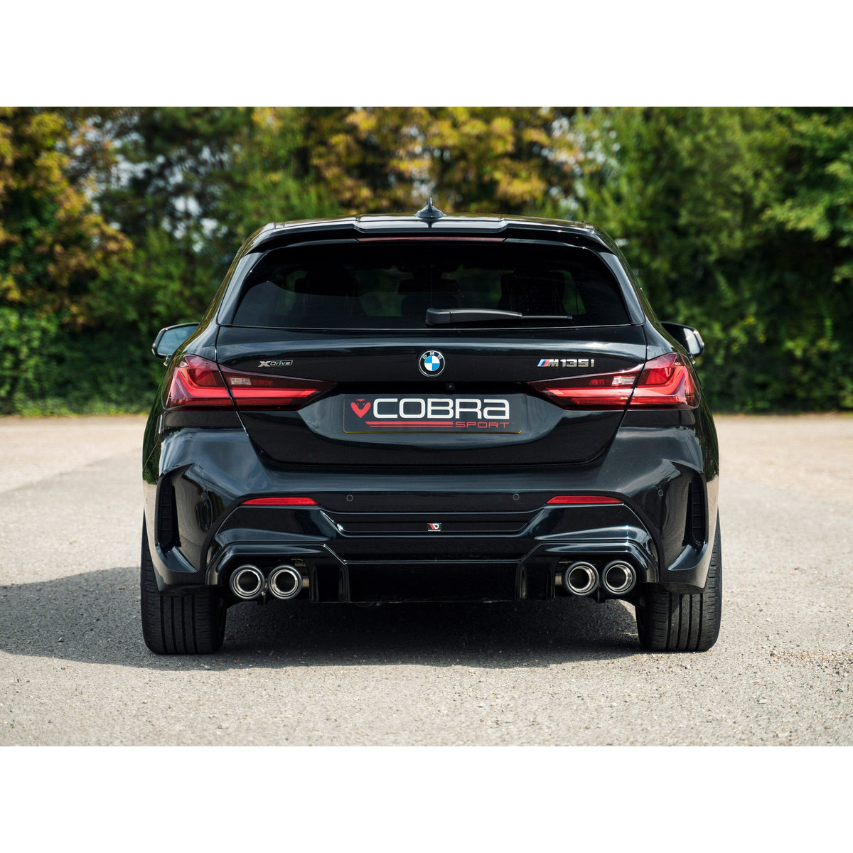 Cobra Sport Valved Quad Exit Turbo Back Exhaust (M3 Style) - BMW F40 M135i - image 5