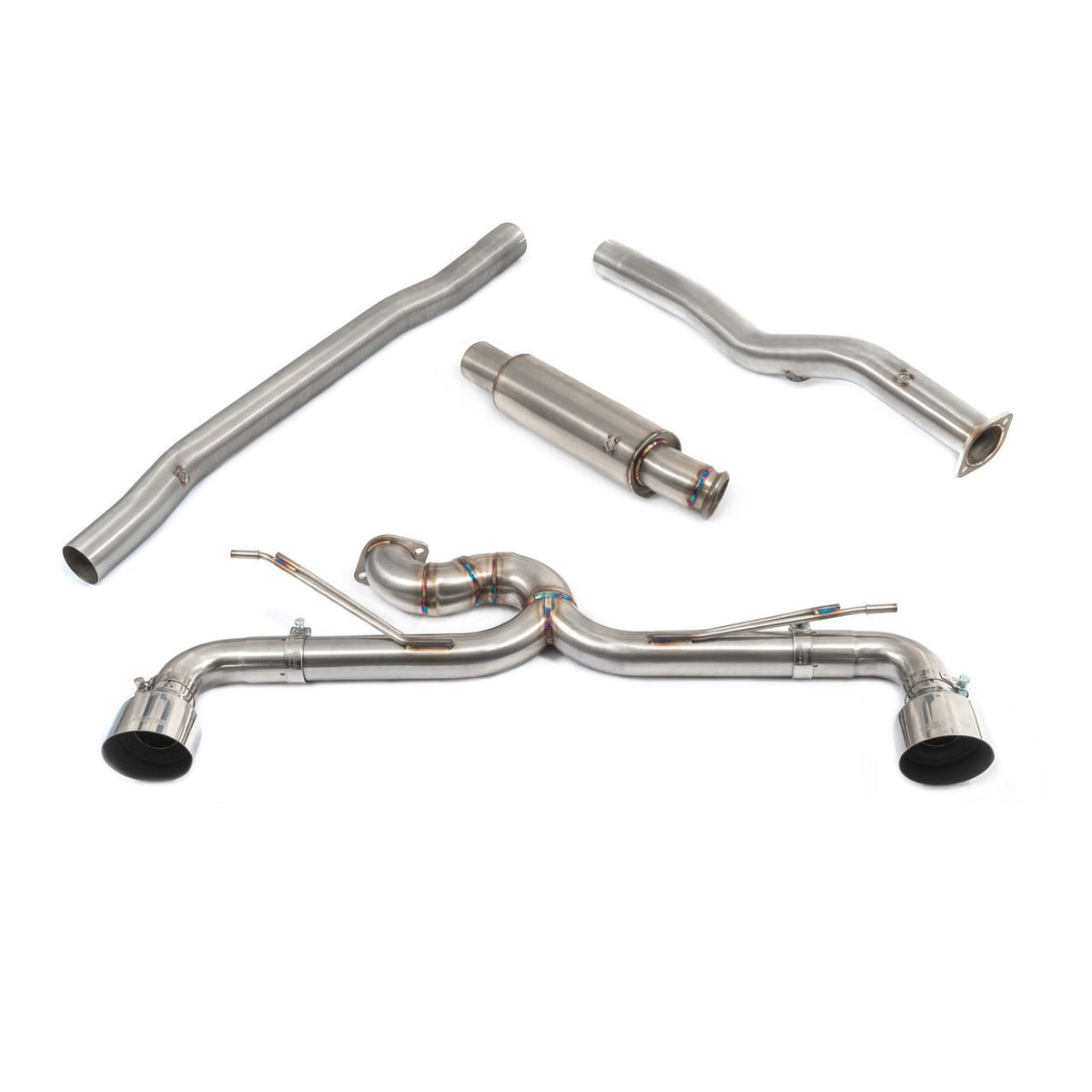 Cobra Sport Venom Cat Back Exhaust (Race Box Delete) - BMW F40 M135i - Evolve Automotive