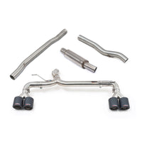 Cobra Sport Venom Quad Exit Cat Back Exhaust (M3 Style Race Box Delete) - BMW F40 M135i - image 1