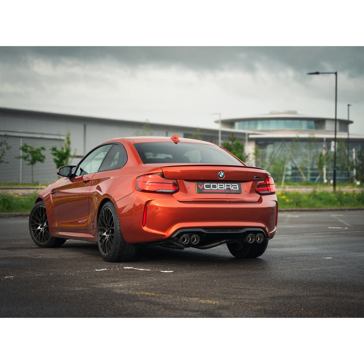 Cobra Sport Venom Race Rear Axle Back Exhaust (Back Box Delete) - BMW F87 M2 Competition - image 3