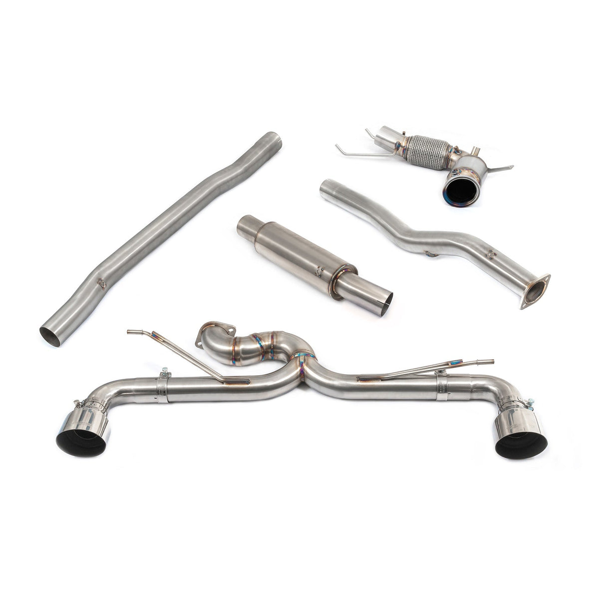 Cobra Sport Venom Turbo Back Exhaust (Race Box Delete) - BMW F40 M135i - Evolve Automotive