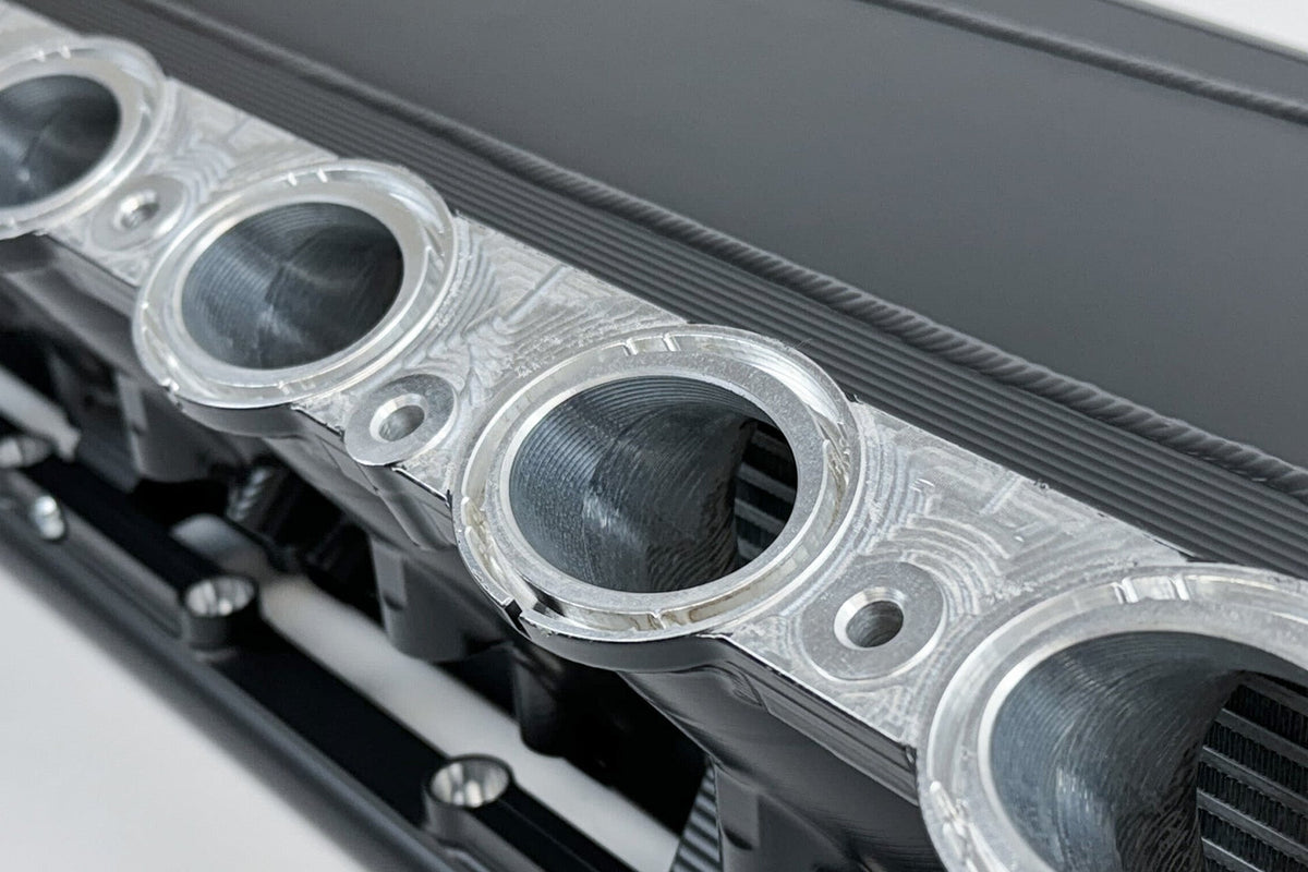 CSF Race X Gen 2 B58 Charge-Air Cooler Manifold (intercooler) - BMW G20 | G21 M340i | G22 | G23 | G26 M440i | G42 M240i | G30 540i | G11 740i | G14 | G15 | G16 840i | G01 X3 | G02 X4 | G05 X5 | G06 X6 | G07 X7 - Evolve Automotive