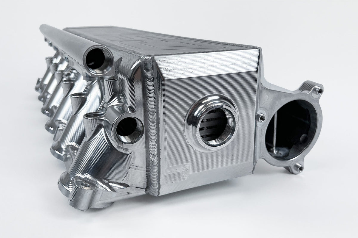 CSF Race X Gen 2 B58 Charge-Air Cooler Manifold (intercooler) - BMW G20 | G21 M340i | G22 | G23 | G26 M440i | G42 M240i | G30 540i | G11 740i | G14 | G15 | G16 840i | G01 X3 | G02 X4 | G05 X5 | G06 X6 | G07 X7 - Evolve Automotive