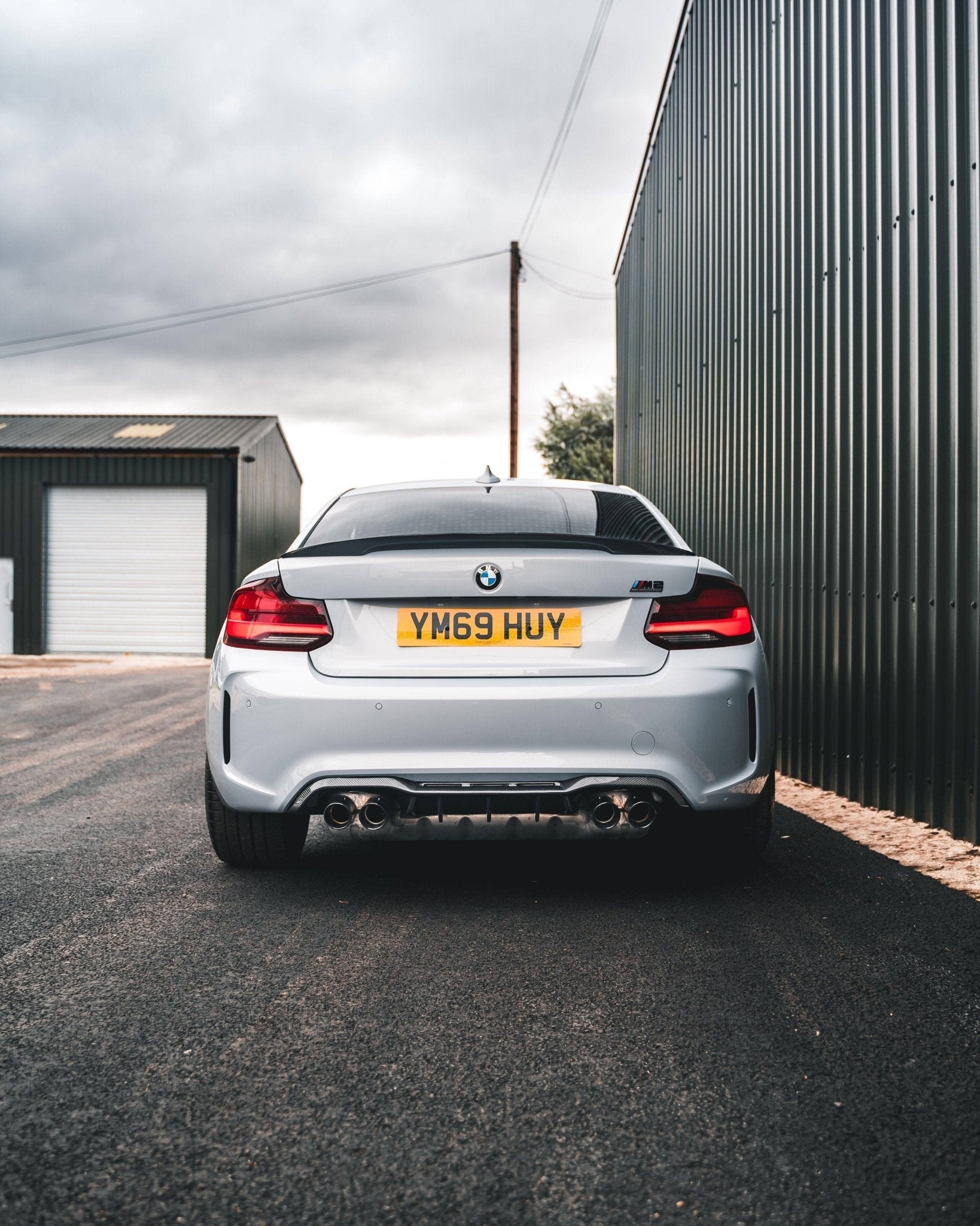 Essentials Carbon Fibre Performance Rear Spoiler - BMW F22 2 Series | F87 M2 | M2 Competition - Evolve Automotive