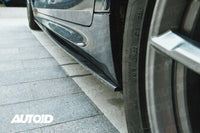 Essentials Carbon Fibre Performance Side Skirts - BMW F90 M5 | G30 5 Series - Evolve Automotive