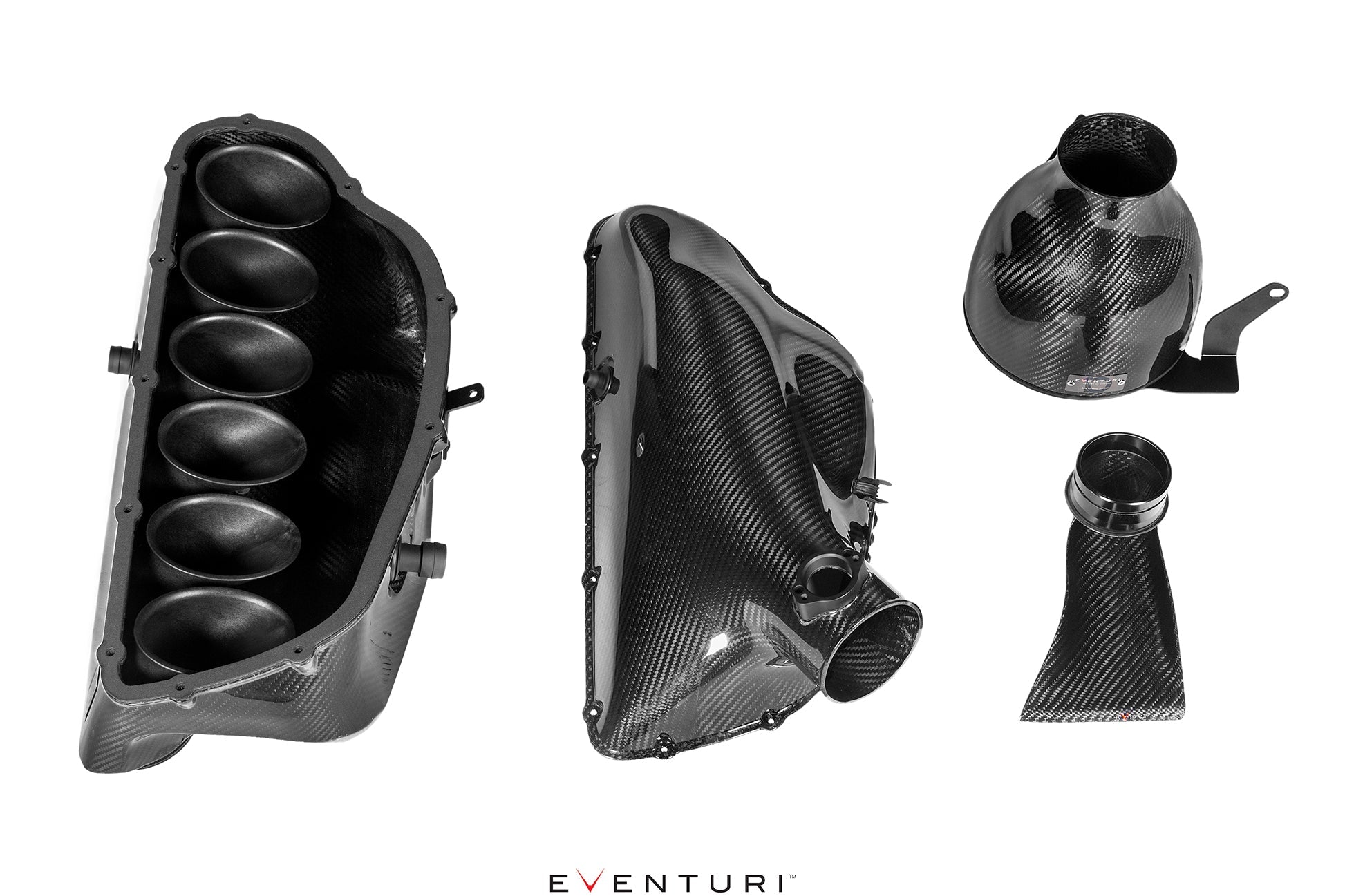 Eventuri Carbon Fibre Hybrid Airbox - BMW E46 M3 - Evolve Automotive
