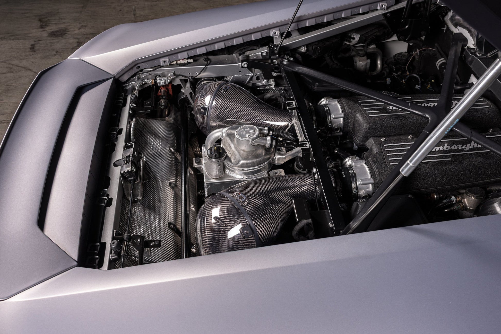 Eventuri Carbon Fibre Intake System - Lamborghini Huracan EVO | STO | Performante - Evolve Automotive