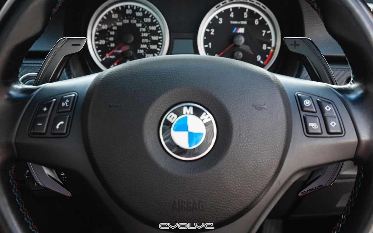 Evolve Aluminium Billet Gear Shift Paddle Set - BMW E90 | E92 | E93 M3 - Evolve Automotive
